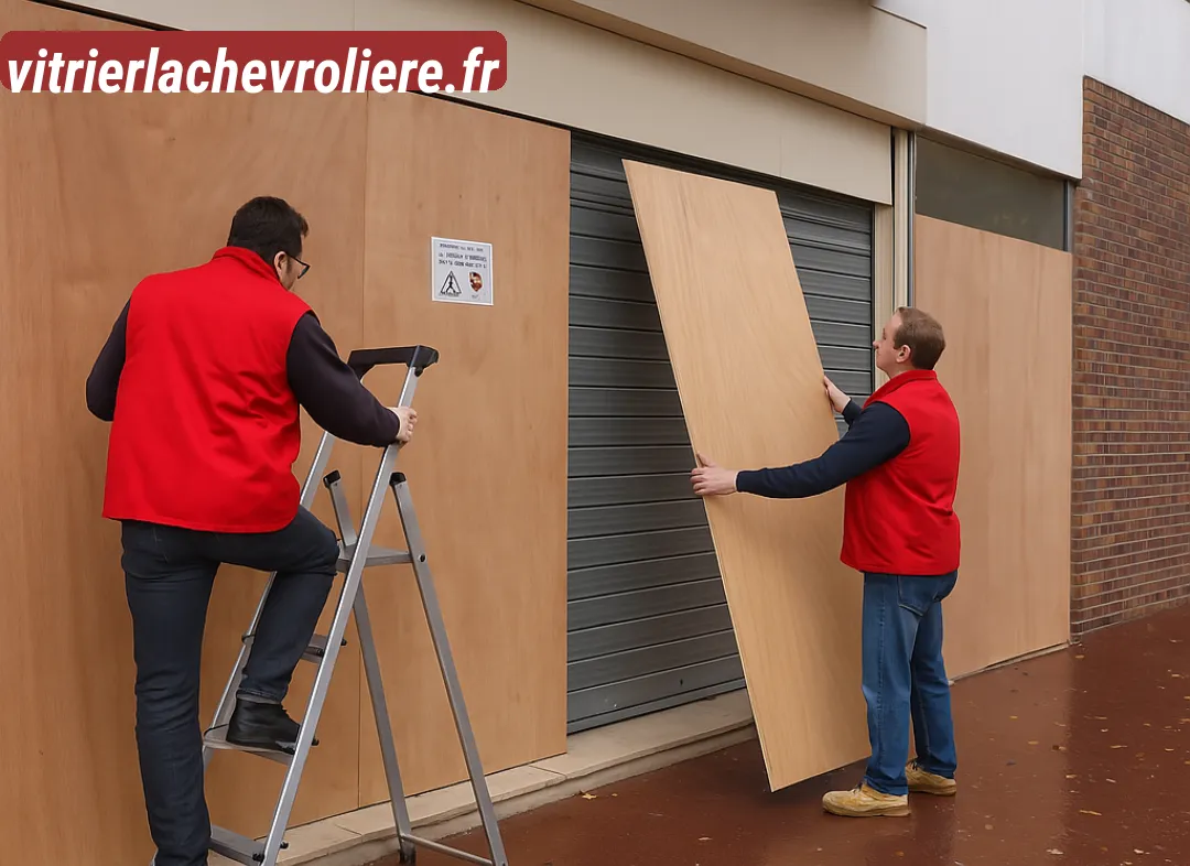 Mise en sécurité fermeture provisoire La Chevrolière